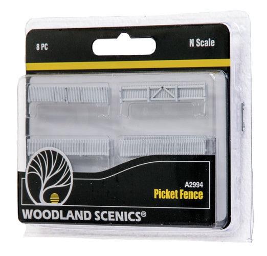 Woodland Scenics A2994 N Scale Picket Fence