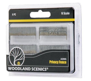 Woodland Scenics A2995 N Scale Privacy Fence