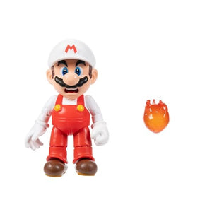 World of Nintendo 4" Action Figure - Fire Mario