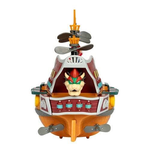 World of Nintendo Super Mario Bowser's Ship Deluxe Playset