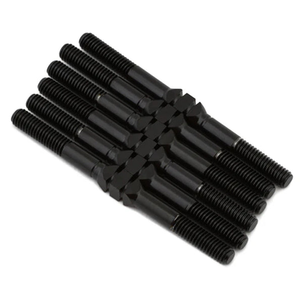 Whitz Racing Products Team Associated B7.1 HyperMax Titanium Turnbuckle, Black