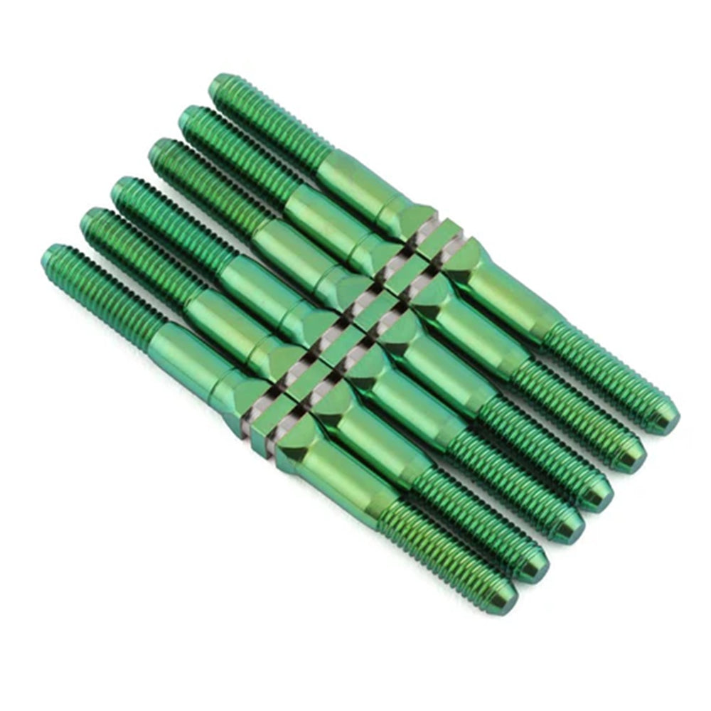 Whitz Racing Products Team Associated B7.1 HyperMax Titanium Turnbuckle, Green
