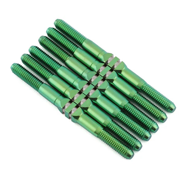 Whitz Racing Products Team Associated B7.1 HyperMax Titanium Turnbuckle, Green