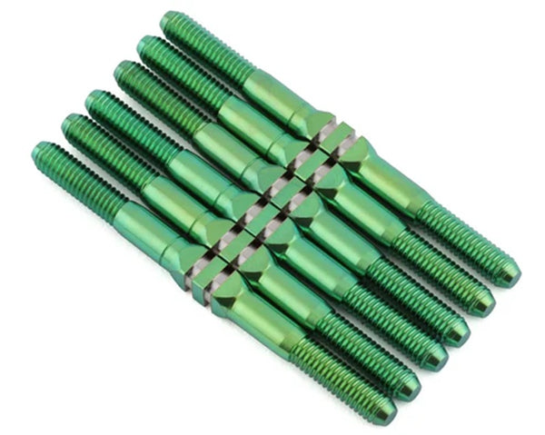 Whitz Racing Products Custom Works Outlaw 5 HyperMax Ti Turnbuckles (Green)