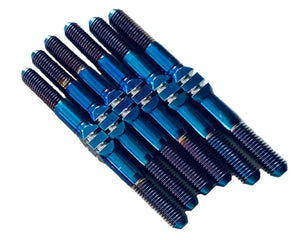 Whitz Racing Products Custom Works Outlaw 5 HyperMax Ti Turnbuckles (Blue)