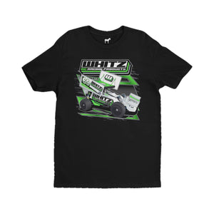 Whitz Racing Products #DirtOval T-Shirt (Black)(Large)