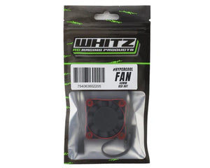 Whitz Racing Products HyperCool Aluminum Cooling Fan - 40mm - Red Hot