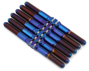Whitz Racing Products Losi 22s Sprint Car HyperMax Ti Turnbuckles (Blue)