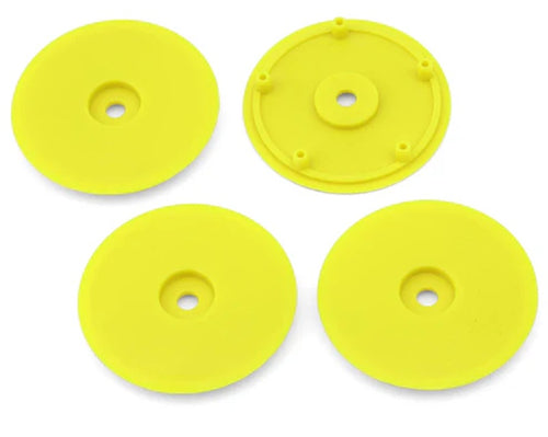 Echo Six Hobbies Whitz Whiplash wheel covers (4) - Yellow