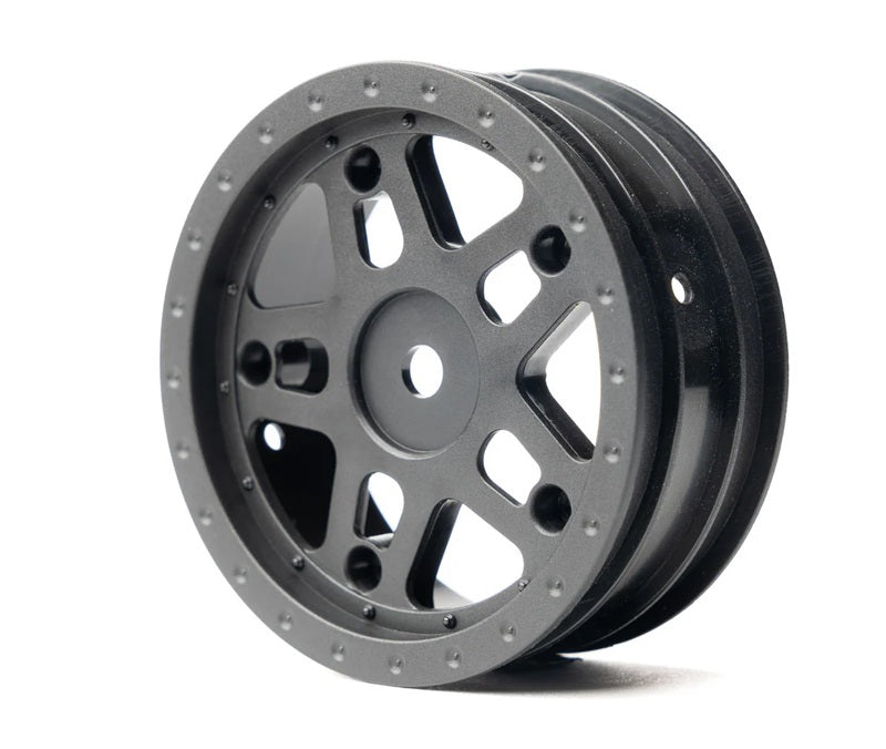 Whitz Racing Products 1/10 Whiplash Front 2.2" 12mm Sprint Car Wheels (2) (Hot