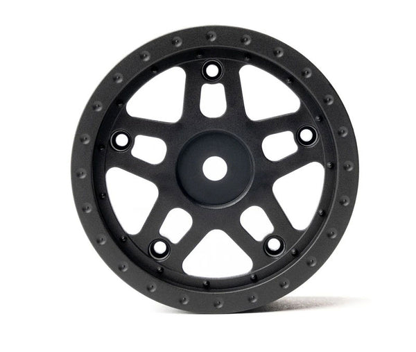 Whitz Racing Products 1/10 Whiplash Front 2.2" 12mm Sprint Car Wheels (2) (Orange)