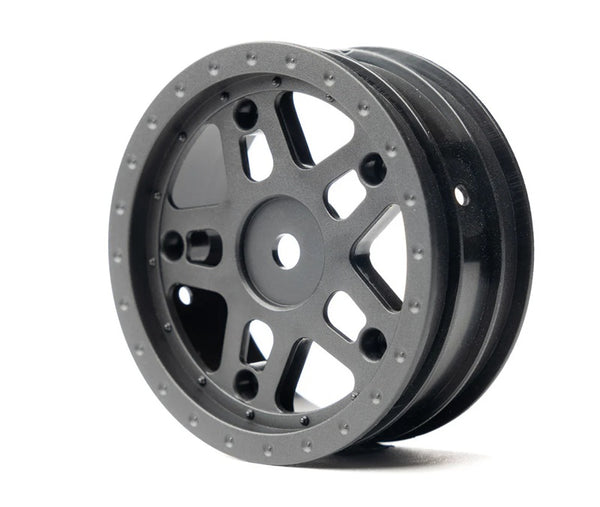 Whitz Racing Products 1/10 Whiplash Front 2.2" 12mm Sprint Car Wheels Only (2)