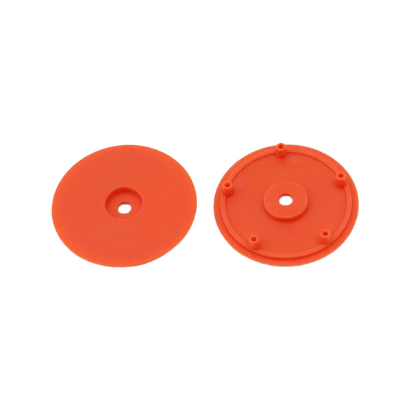 Whitz Racing Products 1/10 Whiplash Rear 2.2" 12mm Sprint Car Wheels (2) (Orange)