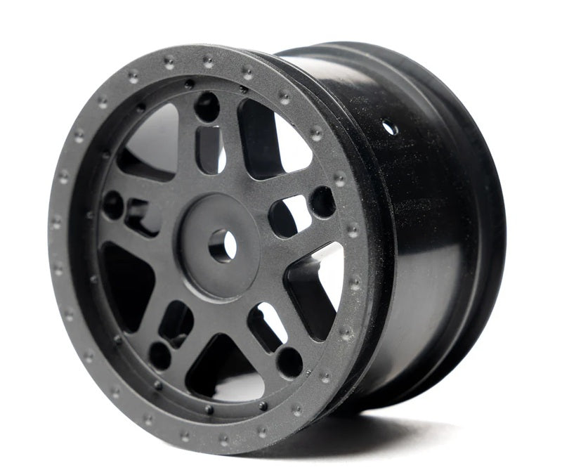 Whitz Racing Products 1/10 Whiplash Rear 2.2" 12mm Sprint Car Wheels (2) (Pink)