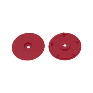 Whitz Racing Products 1/10 Whiplash Rear 2.2" 12mm Sprint Car Wheels (2) (Red)