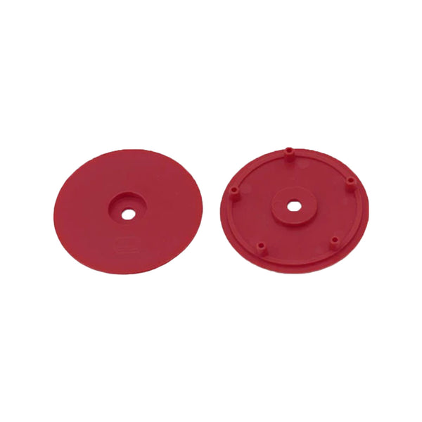 Whitz Racing Products 1/10 Whiplash Rear 2.2" 12mm Sprint Car Wheels (2) (Red)