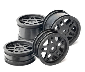 Whitz Racing Products 1/10 Whiplash Front & Rear 2.2" 12mm Wheels (Set)