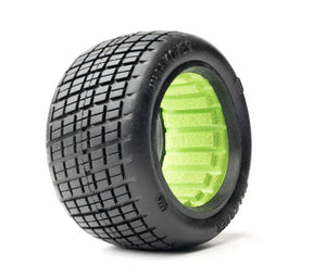 Whitz Racing Products 1/10 Walkover Rear 2.2" 12mm Sprint Car Tires (2) (Super