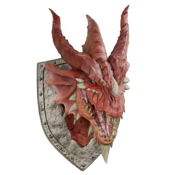 Little Shop of Magic D&D Replicas of the Realms: Red Dragon Trophy Plaque — RPG