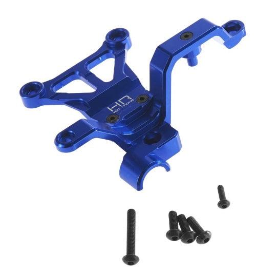 Hot Racing XMX12M06 Alum Front Upper Chassis Steering Brace Blue Traxxas X-Maxx