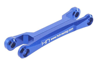 Hot Racing XMX4906 Alum Steering Rack Center Brace Blue Traxxas X-Maxx