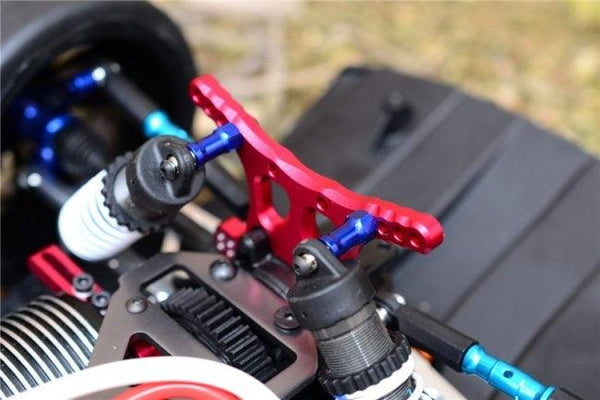 GPM XO030-BLUE ALUMINUM REAR ADJUSTABLE SHOCK TOWER TRAXXAS XO-01 SUPERCAR