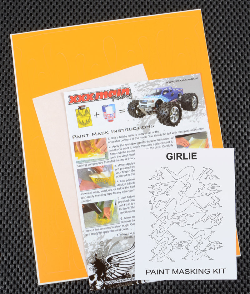 XXX Main Racing Girlie Paint Mask