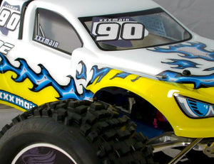 XXX Main Racing Race Numbers - White