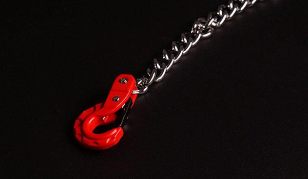 Yeah Racing YA-0573BK Scale Spring Loaded Metal Hook Black 1/10 Rock Crawler