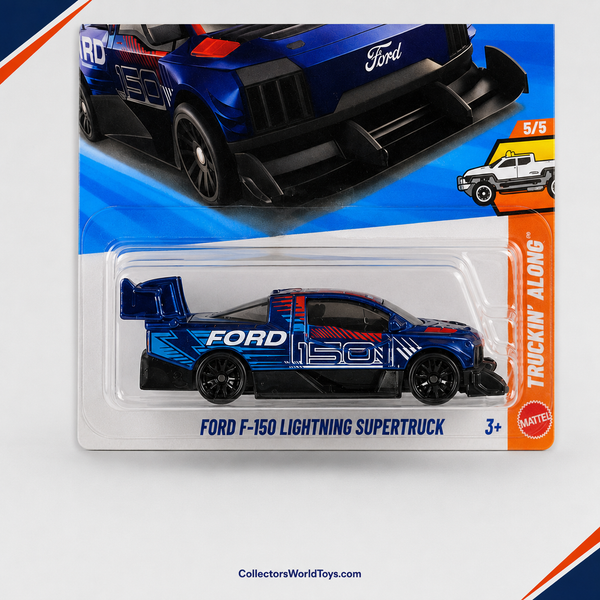 Hot Wheels Ford F-150 Lightning Supertruck | Truckin' Along Series 5/5 - 151/250