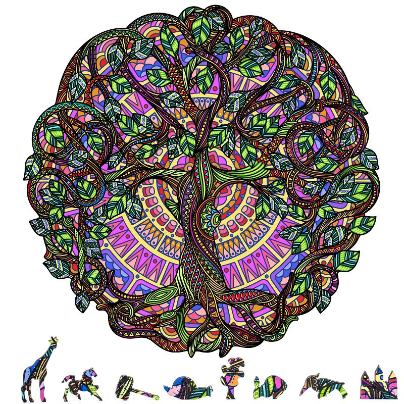 ZenChalet - Tree of Life Wooden Puzzle 200 Pcs