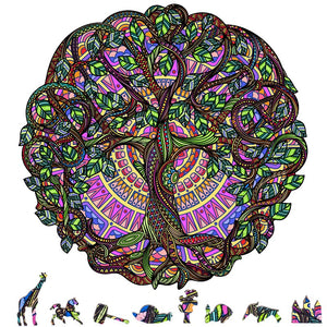 ZenChalet Puzzles ZenChalet - Tree of Life Wooden Puzzle 200 Pcs